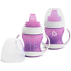 Munchkin® Gentle™ Transition Sippy Trainer Cup, 4 Ounce, Pink - Purple