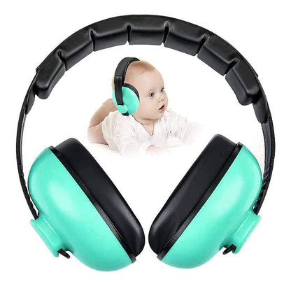 Baby Ear Protection Noise Cancelling Headphones for Kids Noise Reduction Hearing Protection Earmuffs for 0-3 Years Babies, Toddlers, Infant (Redrose)