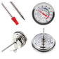 Candle Thermometer for Candle Making with Clip and 300mm Stainless Steel Probe