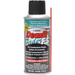 Hosa F5S-H6 CAIG DeoxIT FaderLube, 5% Spray, 5 oz