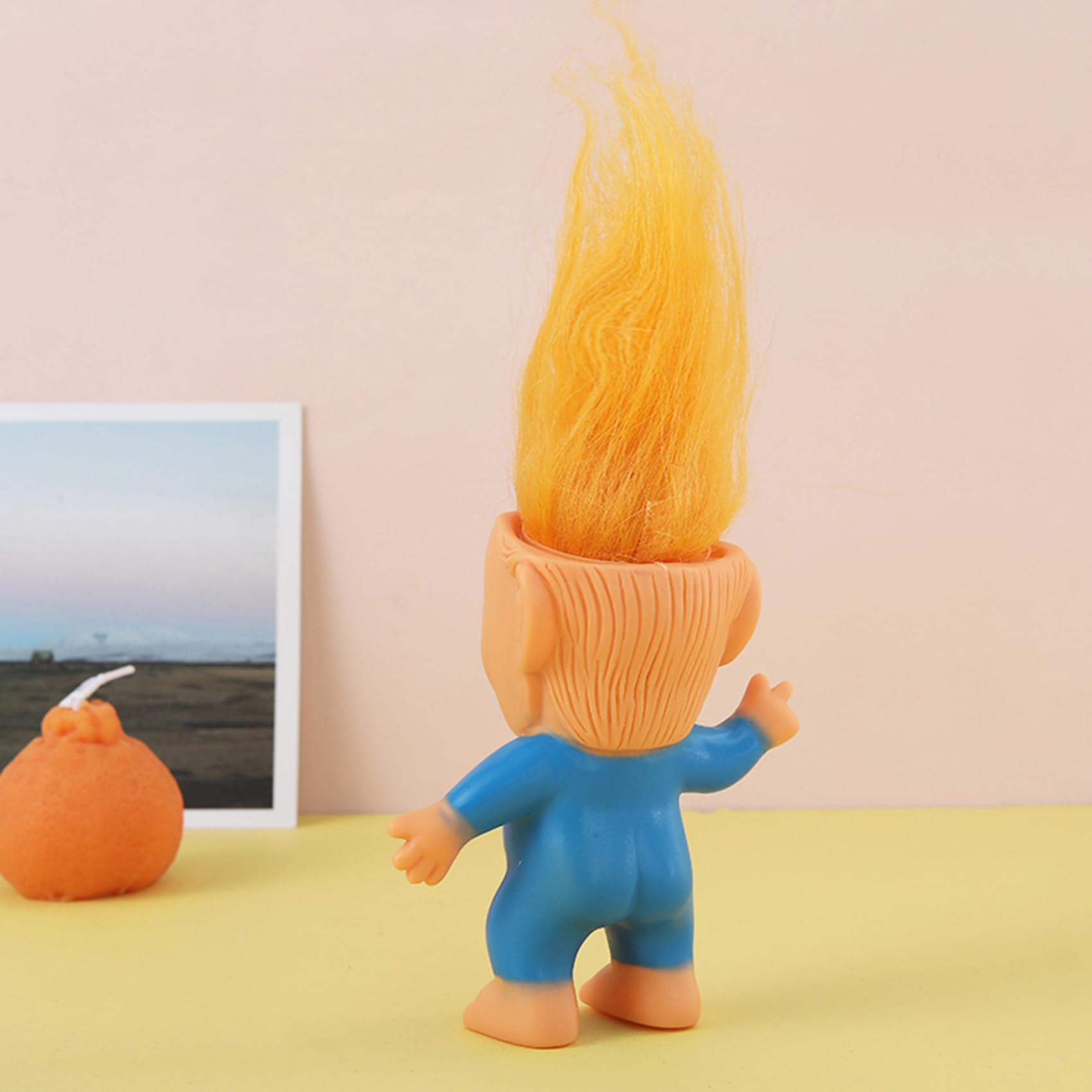 Buy now Donald Trump Toys Cute Rubber Troll Doll Toy Trump 2025 Take America Back, Troll Dolls Great Gifts for Trumps Fans（Red Tie） at indiglob india