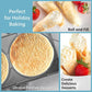 CucinaPro Krumkake Baker By Cucina Pro - 100% Non Stick, Makes Two Krumkake Pizzelle-Like Cookies, Great for Cannoli Filling & Cones