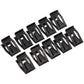 15 Pack Black Retainer Clips Universal Automotive Car Front Console Dash Dashboard Trim Fastener Rivet Clips for Ford Mazda Audi Toyota - My Store