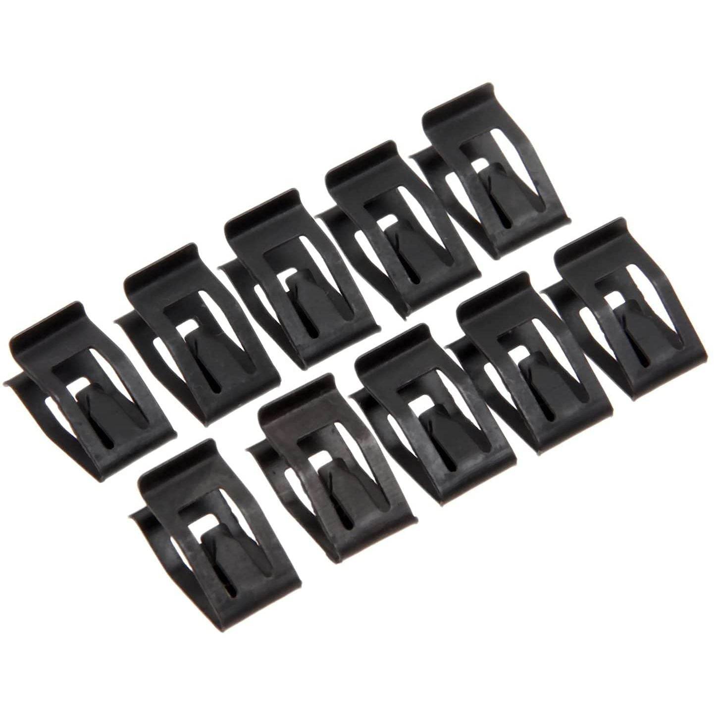 15 Pack Black Retainer Clips Universal Automotive Car Front Console Dash Dashboard Trim Fastener Rivet Clips for Ford Mazda Audi Toyota - My Store