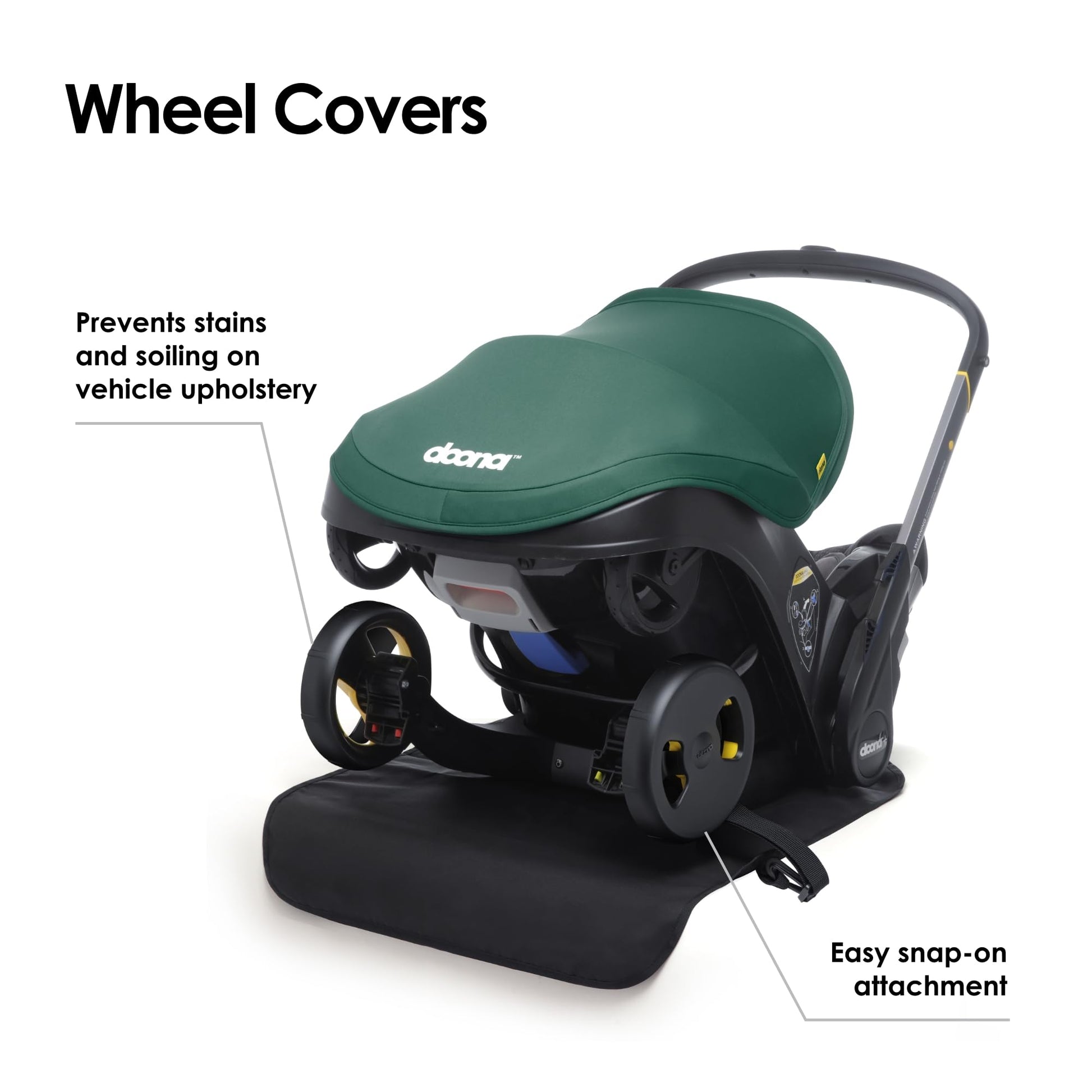 Buy now Doona Wheel Covers - Compatible with Doona Car Seat & Stroller at indiglob india