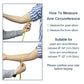 Buy now PICC Line Sleeve Protector, Breathable Arm Cast Cover Wound Dressing Nursing Supplies for Arm Circumference 9"-14", 4 PCS at indiglob india