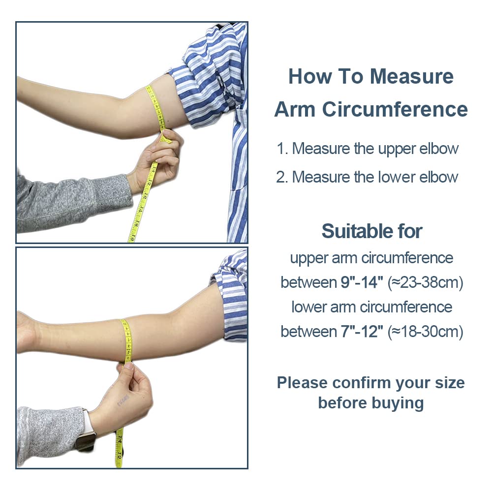 Buy now PICC Line Sleeve Protector, Breathable Arm Cast Cover Wound Dressing Nursing Supplies for Arm Circumference 9"-14", 4 PCS at indiglob india