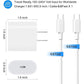 USB C Fast Charger for iPad 11th (A16)/10th Generation, iPad Pro 13/iPad Pro 12.9/11 inch, iPad Air 5th/4th/13/11 inch, iPad mini 7/6, Fast Wall Charger Block & 6.6FT USB C to USB C Charging Cable