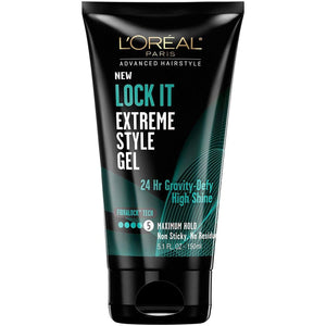 L'Oreal Paris Advanced Hairstyle LOCK IT Extreme Style Gel, 5.1 fl; oz.