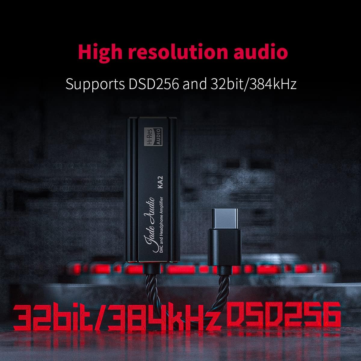 Buy now FiiO JadeAudio KA2 4.4mm Balanced Headphone Amps USB DAC DSD256 32bit/384kHz PCM for Android/iOS/Windows/Mac (USB Type C) at indiglob india