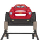 Buy now Simplay3 Monster Truck Headboard, Twin Size Plastic Car Bed Headboard for Kids, Toddlers and Boys with Toy Car Storage - Red, Made in USA at indiglob india