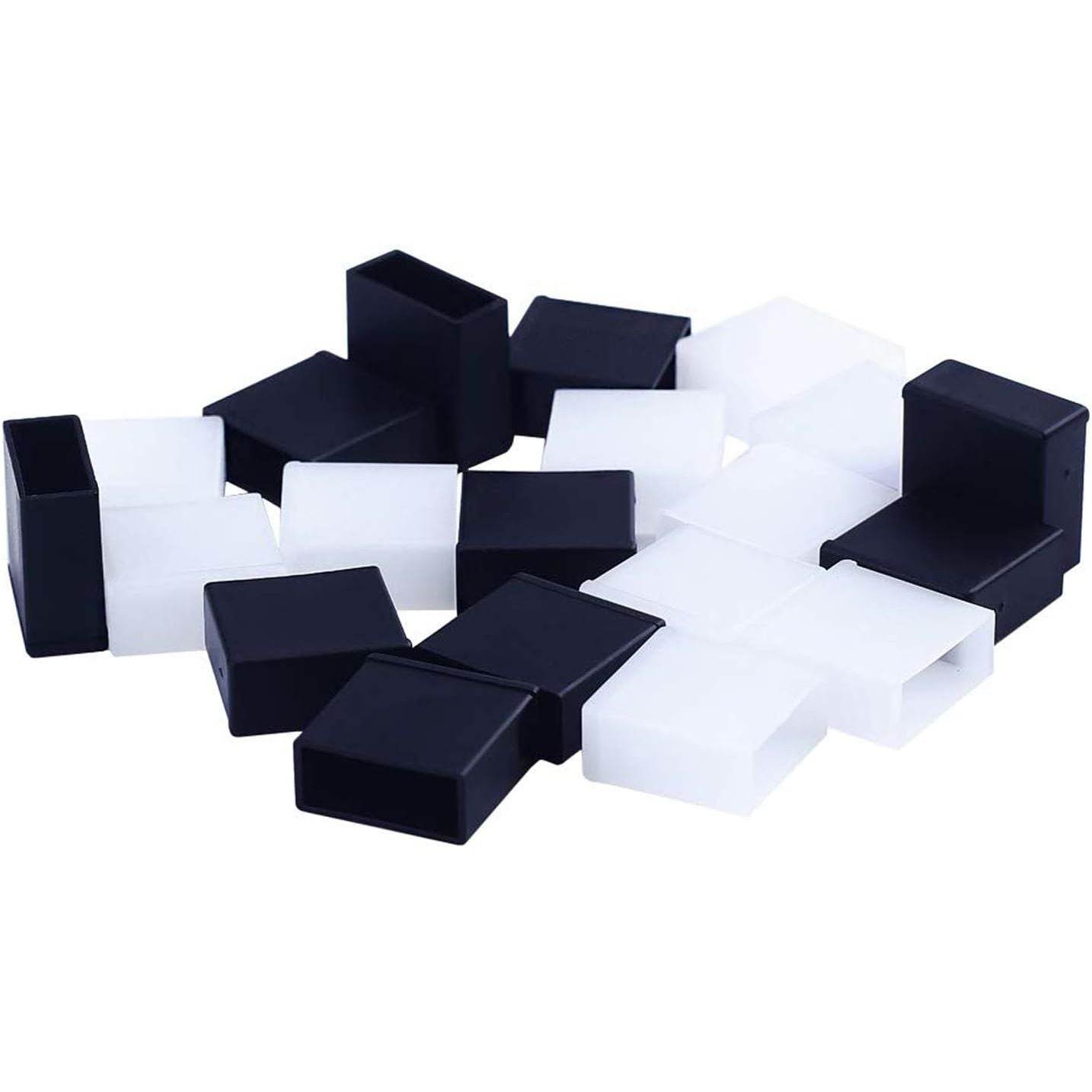 BUSHIBU USB Cover Cap, 20 Pcs Black Clear Plastic USB A Male Anti-Dust Plug Cover - My Store