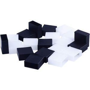 BUSHIBU USB Cover Cap, 20 Pcs Black Clear Plastic USB A Male Anti-Dust Plug Cover - My Store