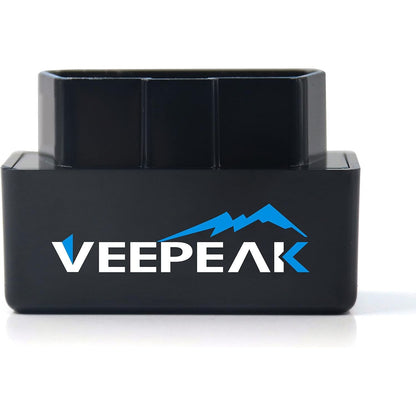 Veepeak Mini WiFi OBD II Scanner Adapter Car Check Engine Light Diagnostic Code Reader Scan Tool for iOS and Android Black