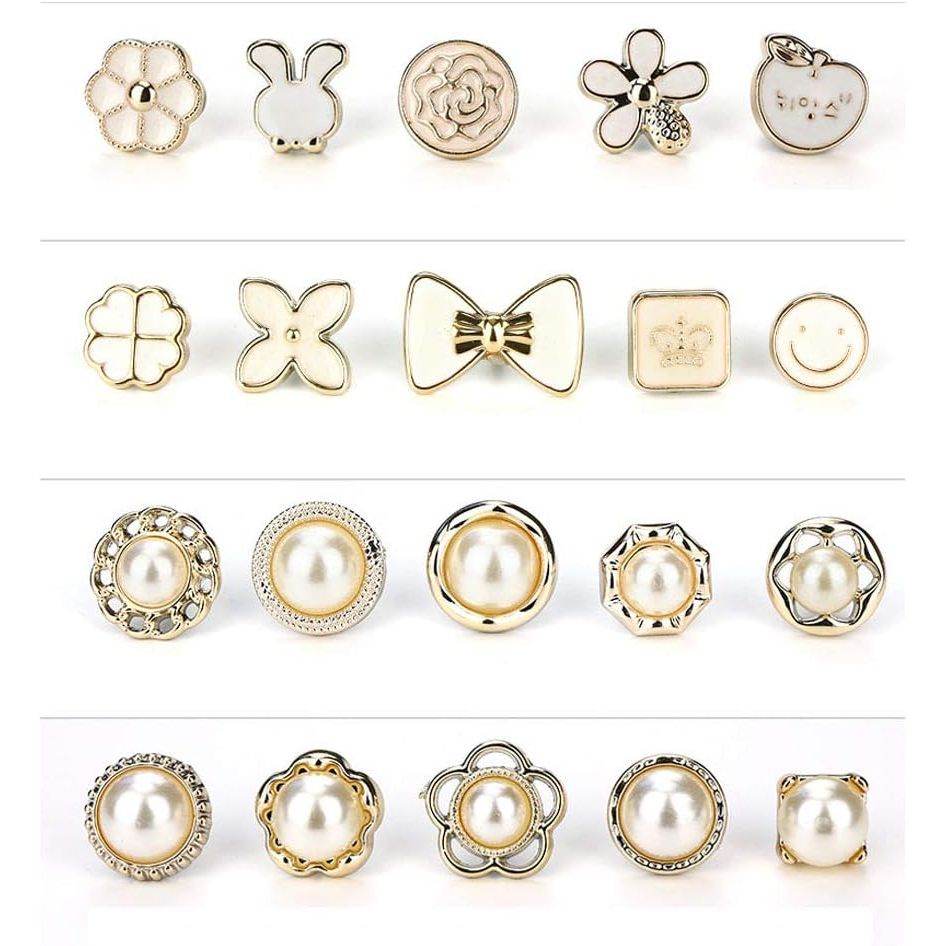 40 Style Cute Enamel Lapel Pin Set,Mini Brooch Pin Badges Cover Up Buttons for Women Shirts,Dresses,Cardigan Collar Safety Pins,Junk Charms Accessories Supplies DIY Crafts - My Store