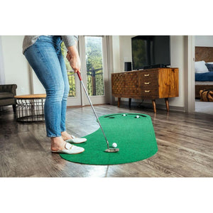 PUTT-A-BOUT Par Three Golf Putting Green (3' x 9')