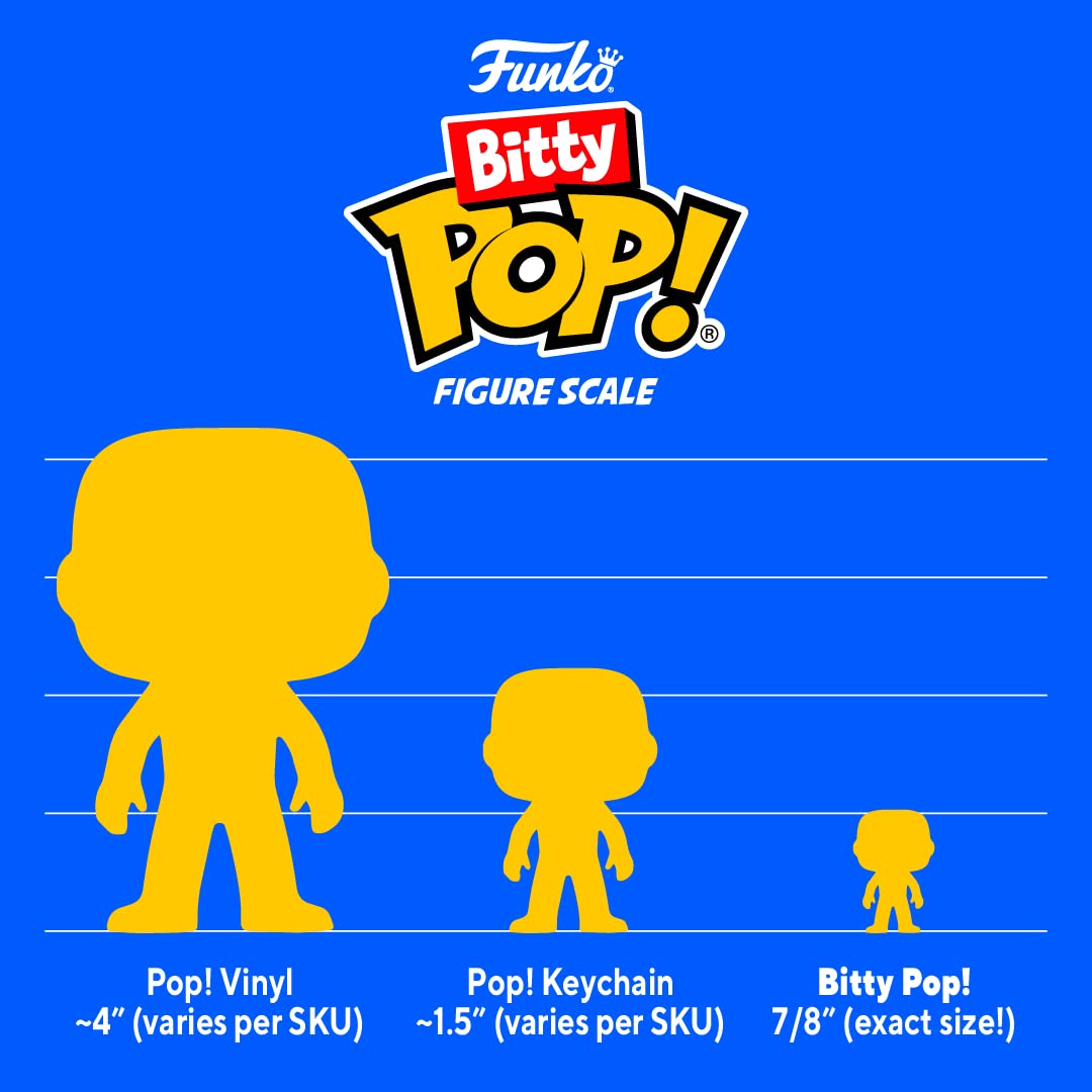 Buy now Funko Bitty Pop Disney Princesses - Cinderella, Snow White, Aurora and A Surprise Mystery Mini Figure - 0.9 Inch (2.2 Cm) Collectable - Stackable Display Shelf Included - Gift Idea at indiglob india