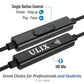 Buy now UliX Rider Wired Earbuds in-Ear Headphones, Earphones with Microphone, 5 Years Warranty, with Anti-Tangle Cable, Ear Buds for iPhone, iPad, Samsung, School Students, Kids, Women, Small Ears at indiglob india