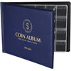MUDOR Coin Collection Holder Album for Collectors, 240 Pockets Coin Collection Book Office Supplies - Blue