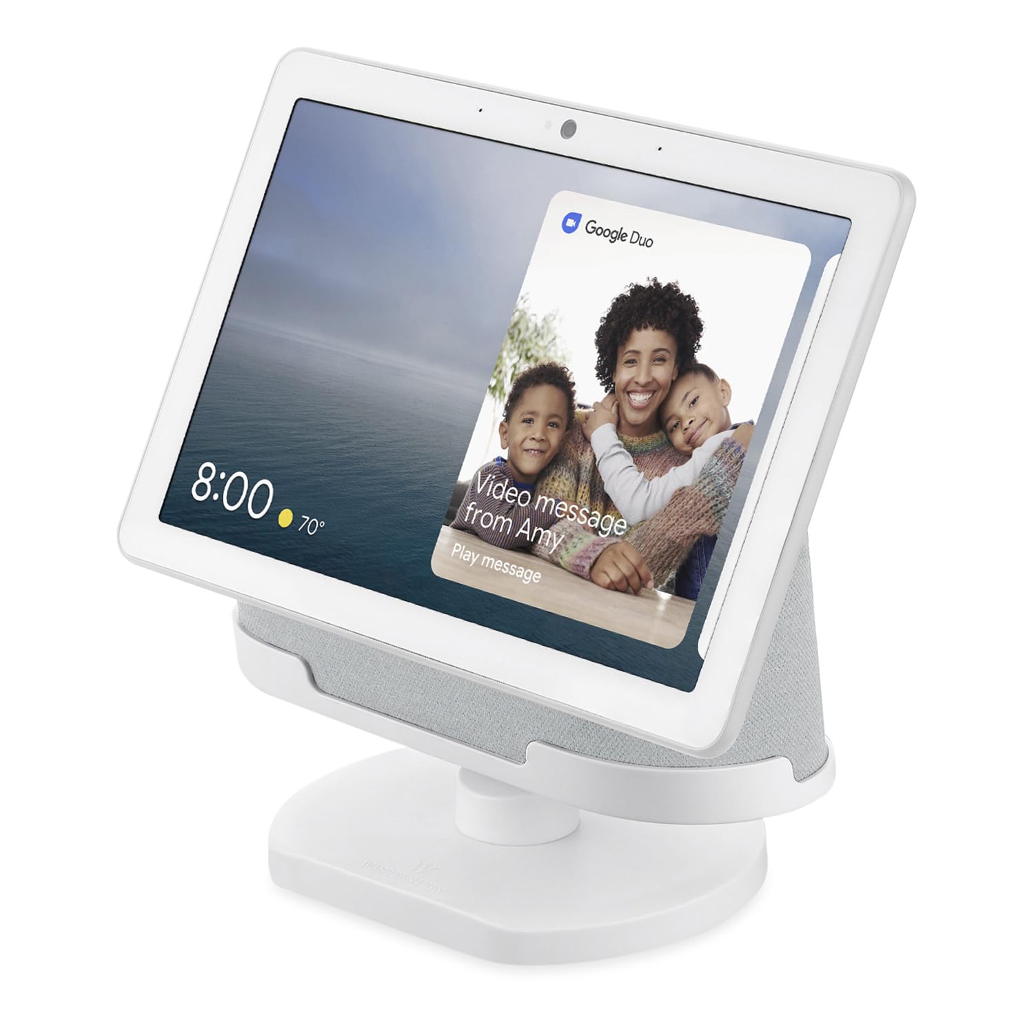 Buy now Wasserstein Adjustable Stand for Google Nest Hub Max (Chalk) at indiglob india
