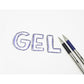 Zebra Pen G-301 Retractable Gel Pen, 0.7mm Medium Point, Stainless Steel Barrel, Ideal for Office Supplies, School Supplies & Teacher Supplies, Blue Ink, 2-Pack (41322)