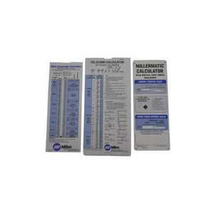 Buy now Miller 043125 MIG, TIG, Stick, 3-Pack Calculators at indiglob india