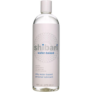Shibari Premium Water-Based Lubricant, Personal Lube for Women, Men, and Couples (16 Fl Oz (Pack of 1), Water-Based)
