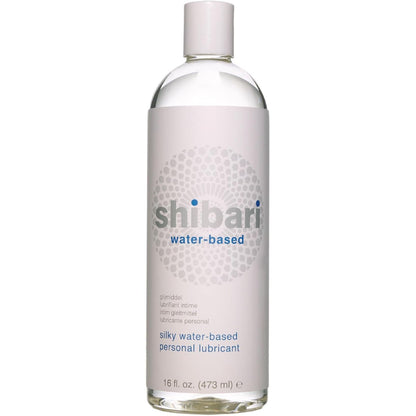 Shibari Premium Water-Based Lubricant, Personal Lube for Women, Men, and Couples (16 Fl Oz (Pack of 1), Water-Based)