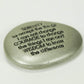 Cathedral Art Serenity Prayer Soothing Stone - Engraved Rock with Inspirational Words, Mindfulness and Meditation Stones for Stress, Worry, and Anxiety, 1-1/2-Inch, Silver - My Store