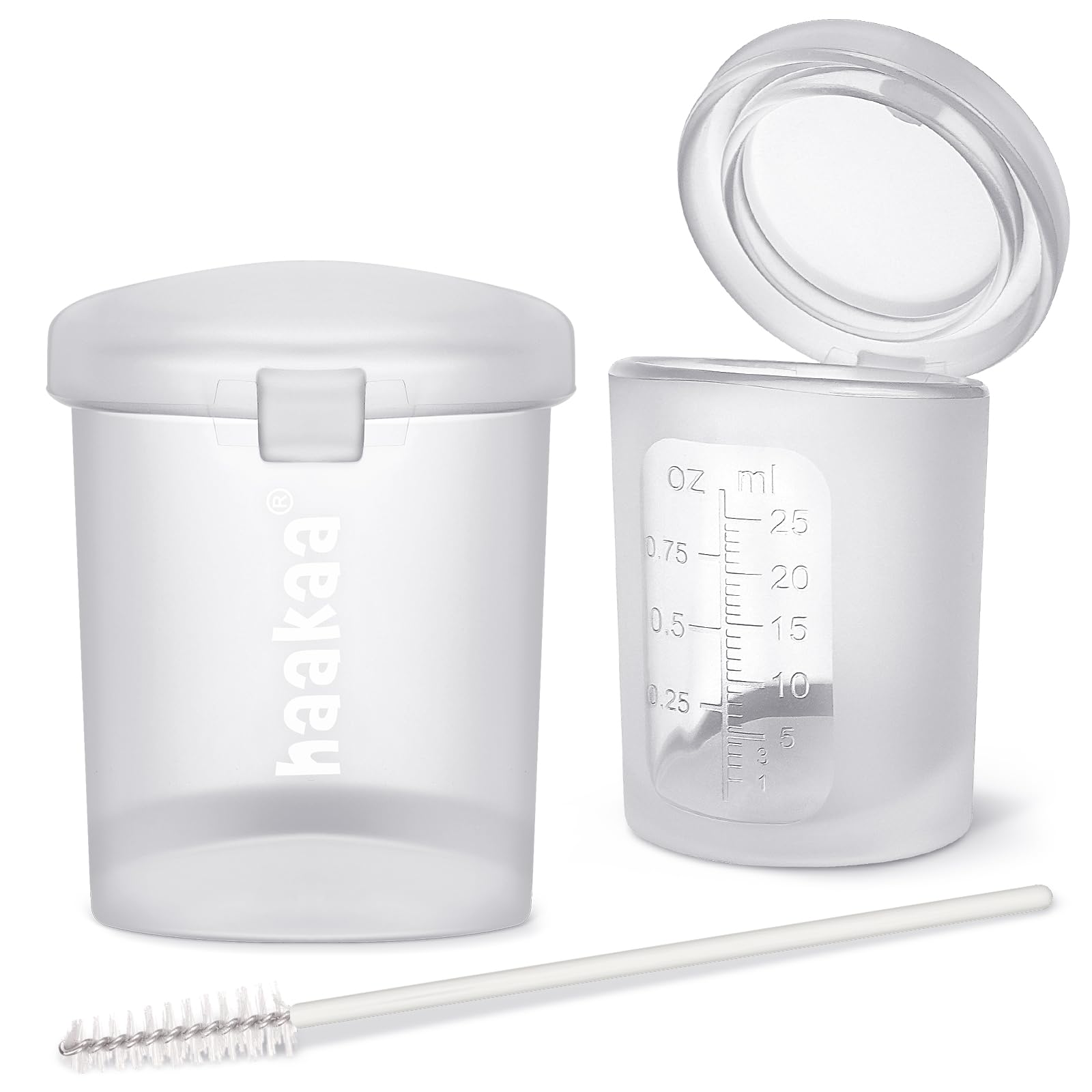 Buy now haakaa Colostrum Collector Kit Breast Milk Collector with Cotton Cloth Wipe and Storage Case, Ready-to-Use, Reusable, 4ml/6pcs at indiglob india
