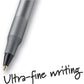BIC Round Stic Xtra Precision Fine Black Ballpoint Pens, Medium Point (0.8 mm), 12-Count Pack, Excellent Writing Pens