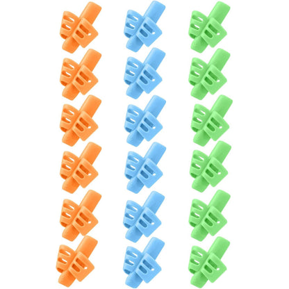 JuneLsy Pencil Grips for Kids Handwriting Pencil gripper Pencil Holder Posture Correction Training Writing AIDS for preschooler Kids toddler Children Special Needs (3 PCS)