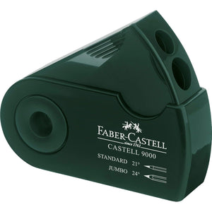 Faber-Castell F582800 Double Hole Sharpener Green