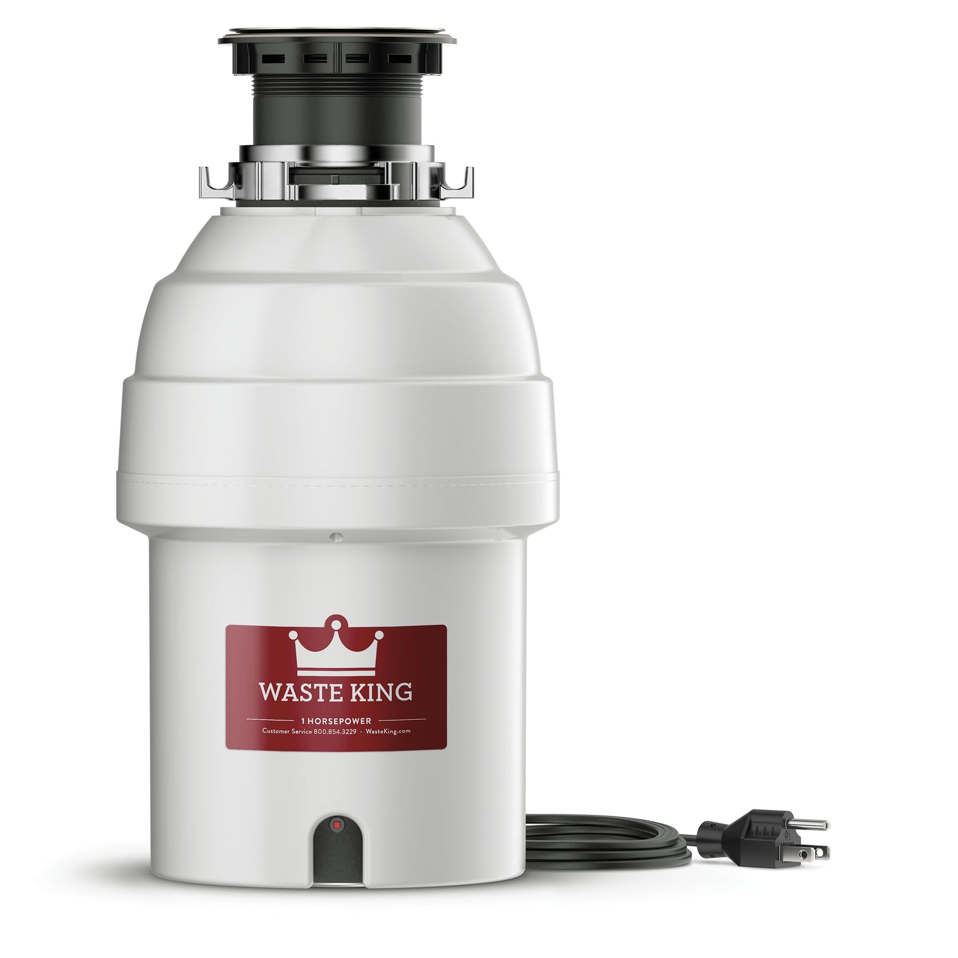Buy now Waste King Garbage Disposal for Kitchen Sink with Power Cord, Food Waste Disposer, L-8000 1 HP - Continuous Feed Disposal Only 20 Year Warranty at indiglob india
