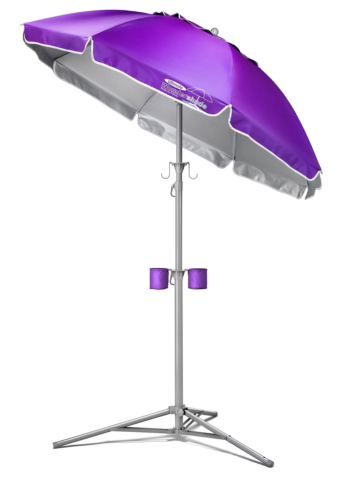 Buy now Wondershade Ultimate Portable Sun Shade Umbrella, Lightweight Adjustable Instant Sun Protection - Pink Purple at indiglob india