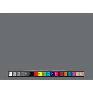 DKK 5" x 7" Set of 2 White Balance and Color Calibration Charts with 12% and 18% Gray - Includes Frame Stand and User Guide