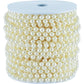 B&S FEEL 5mm Faux Pearl Beads Garland Pearl Bead Roll Strand for Wedding Party Decoration, 99 Feet Roll (Ivory)