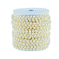 Buy now B&S FEEL 5mm Faux Pearl Beads Garland Pearl Bead Roll Strand for Wedding Party Decoration, 99 Feet Roll (Ivory) at indiglob india