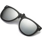 Polarized Clip On Sunglasses Over Prescription Glasses Anti-Glare UV Protection Fishing Driving Sunglasses