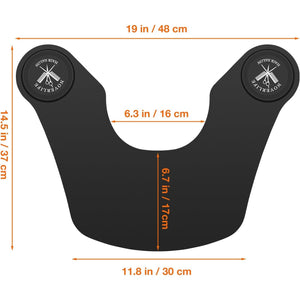 Noverlife Hair Cutting Collar, Waterproof Silicone Hair Dye Collar, Barber Hair Cutting Pad Haircut Neck Wrap for Salon