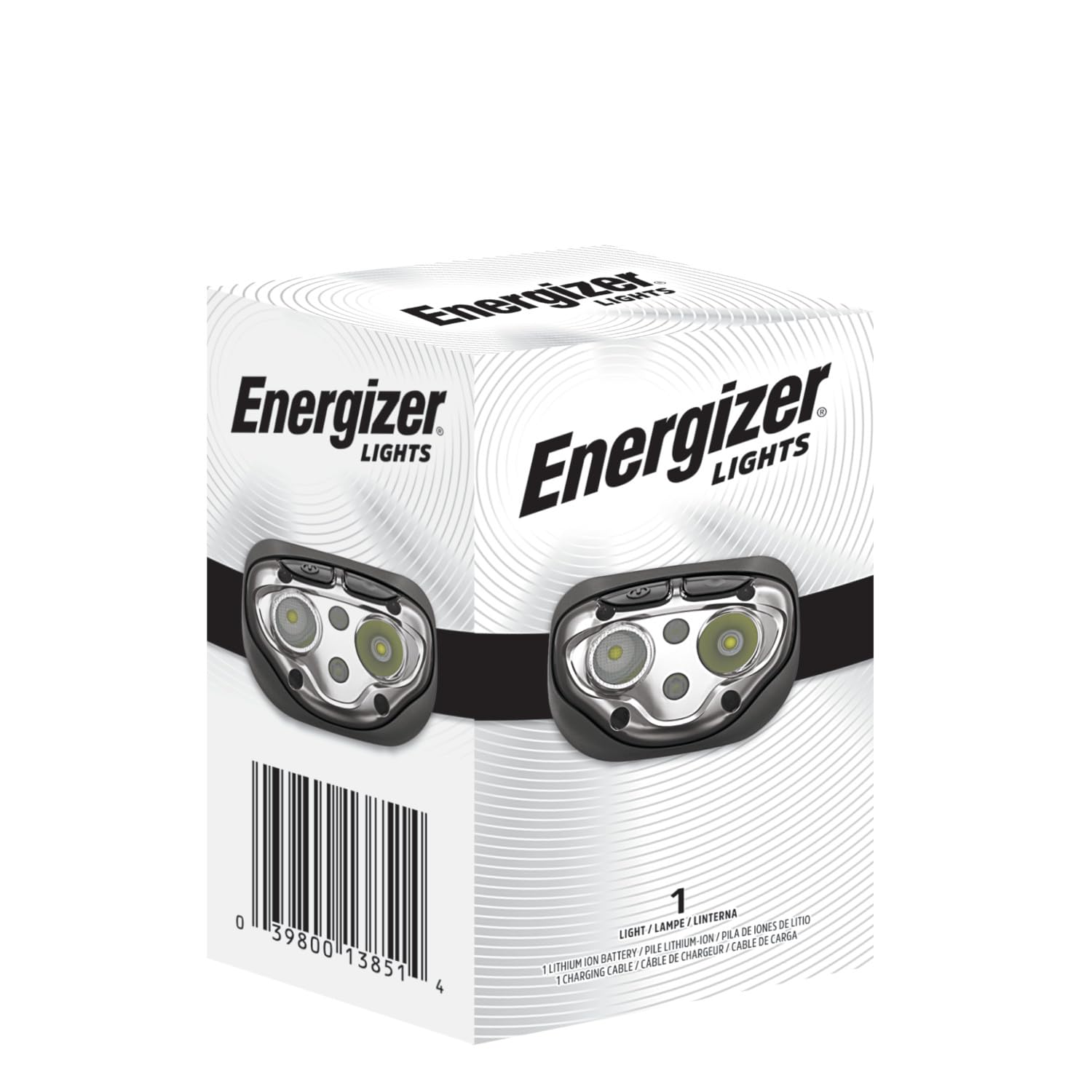 Buy now Energizer PRO-400 Headlamp Rechargeable, IPX4 Water Resistant Rechargeable Headlamp, Ultra Bright Multiple Light Modes Head Lamp, Camping, Running, Outdoors, Emergency Light, USB Included at indiglob india