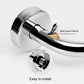Buy now NearMoon S Shaped Shower Head Riser Arm, Shower Extender Arm with Flange, Standard 1/2" Connection- Bathroom Accessory, 10 Inch (1 Pack, Chrome) at indiglob india