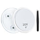 MIYADIVA 30X Magnifying Mirror Suction Cup for Easy Mounting, Use for Makeup Mirror, Travel Stick on Shower Mirror for Plucking Eyebrows 6 Inch