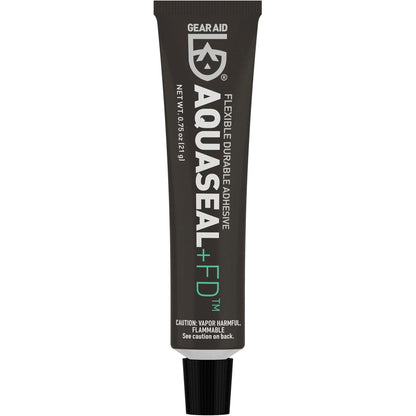 GEAR AID Aquaseal FD Flexible Durable Repair Adhesive for Fixing Tears and Holes in Waders, Wetsuits, PVC Inflatables, Vinyl and Outdoor Gear, Dries Clear
