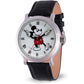 Amazon.com: Disney Mickey Mouse Adult Vintage Articulating Hands Analog Quartz Watch, Silver, Silver, Black : Clothing, Shoes & Jewelry