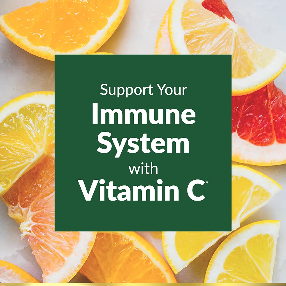Buy now Nature's Bounty Vitamin C 1000mg, Supports Immune and Antioxidant Health, Vitamin C Supplement, 1 Per Day, 300 Vegetarian Caplets at indiglob india