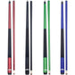 GSE Games & Sports Expert 58" 2-Piece Fiberglass Graphite Composite Billiard Pool Cue Sticks (Several Colors Available, Weight from 18oz, 19oz, 20oz, 21oz)