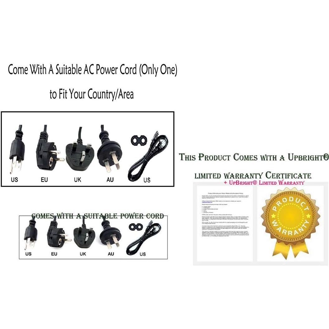 Buy now UpBright 14V AC/DC Adapter Compatible with Samsung A2514_KSM BN44-00865A A2514-KSM A2514-DPN A2514-DVD A2514-DDY A1514-DSM AD-3014B S22C S23C S24C 390 591 C24F C22F C27F S19B330 S22A350 LCD Monitor at indiglob india