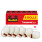Scotch Brand Transparent Tape, Clear Tape Engineered for Office and Home Use, 3/4 x 2592 Inches, 3 Inch Core, 2 Rolls