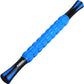 Buy now Muscle Roller Massage Roller Stick- Deep Tissue Fascia Blaster for Myofascial Pain Relief, Lymphatic Drainage & Body Sculpting, Handheld Physical Therapy & Recovery Tool (Black White-24 inch) Blue at indiglob india